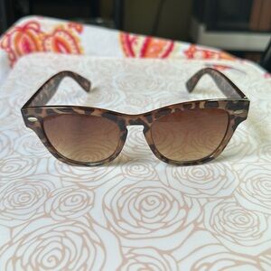 Sunglasses No Brand Brown Animal Print